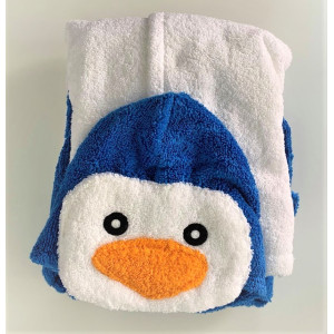 Халат за баня за деца – модел ПИНГУИ